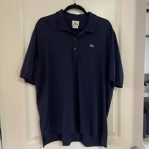 Lacoste Men’s Navy Polo - Size XXL